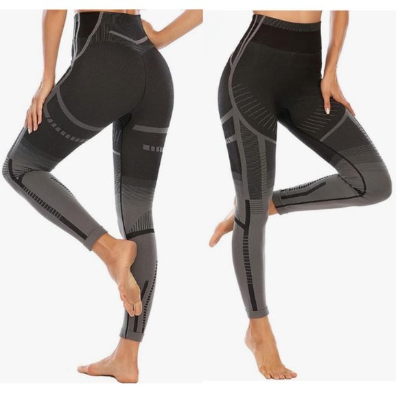 OMG Shop Pants - Women's High Waisted Workout Leggings Tummy Control Yoga Running Pants